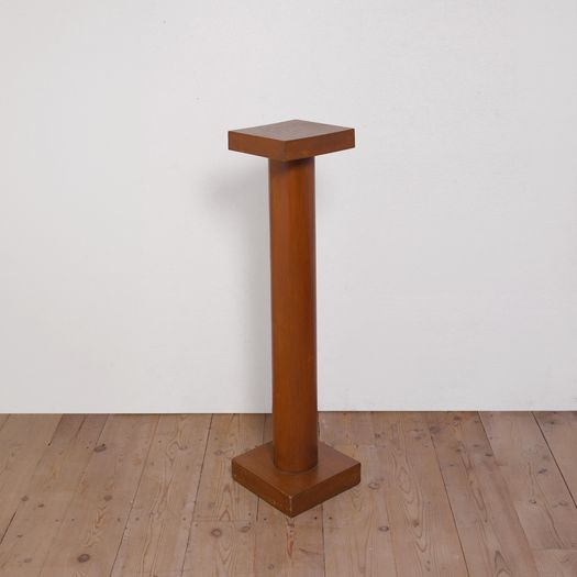 A Wooden Plinth