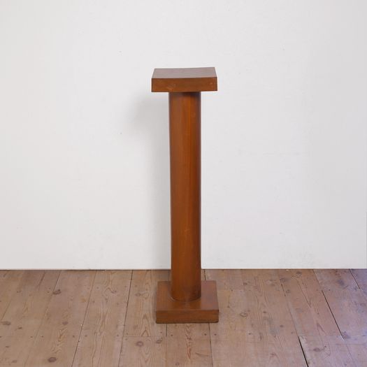 A Wooden Plinth