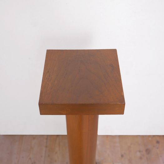 A Wooden Plinth