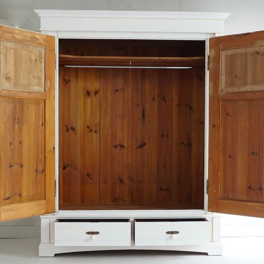 Antique Continental wardrobe
