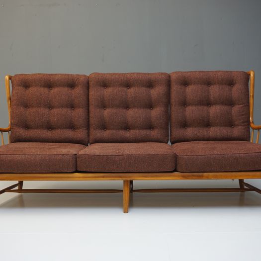 Three Seat Mid-Century Sofa