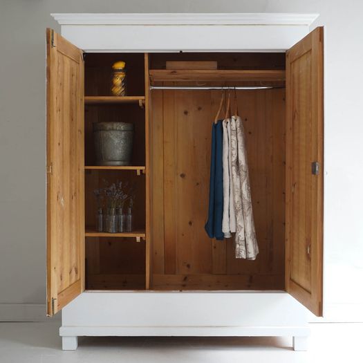 Continental Painted Wardrobe