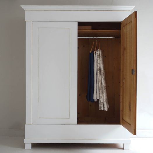 Continental Painted Wardrobe