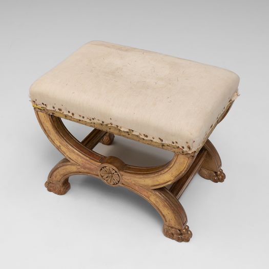 X Frame Footstool