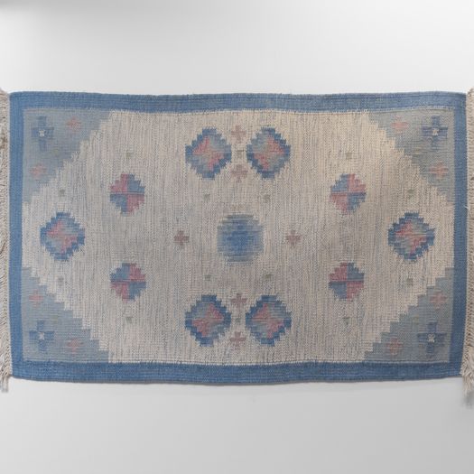 Small Sized Swedish Kilim