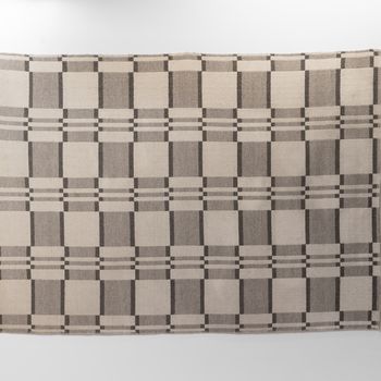 Large Chequered Swedish Kilim