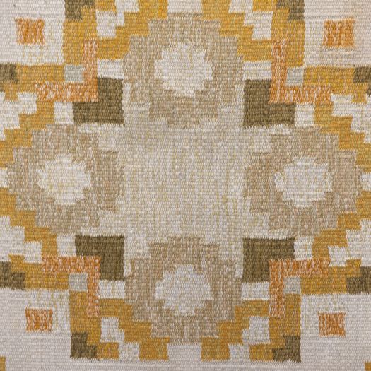 Large Vintage Swedish Kilim