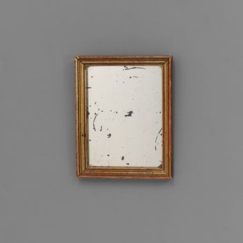 Small Gilded Mirror