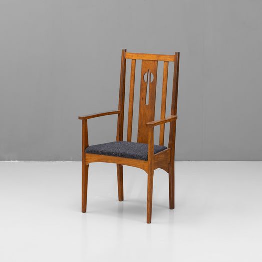 Set of Six Oak Dining Chairs