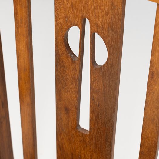 Set of Six Oak Dining Chairs