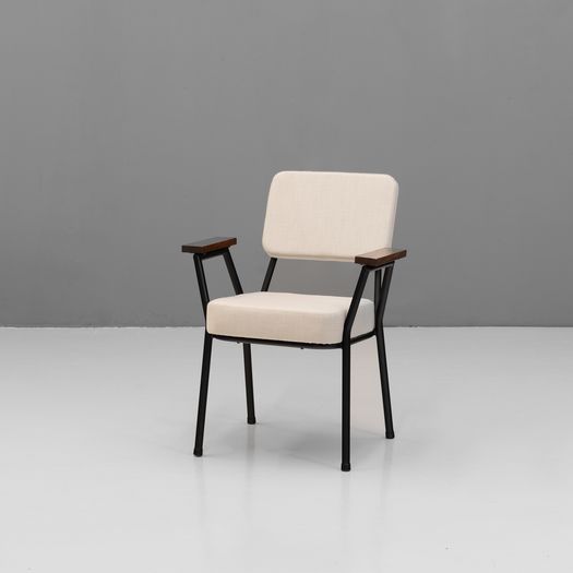 Pair of Metal Framed Chairs