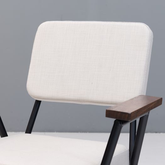 Pair of Metal Framed Chairs