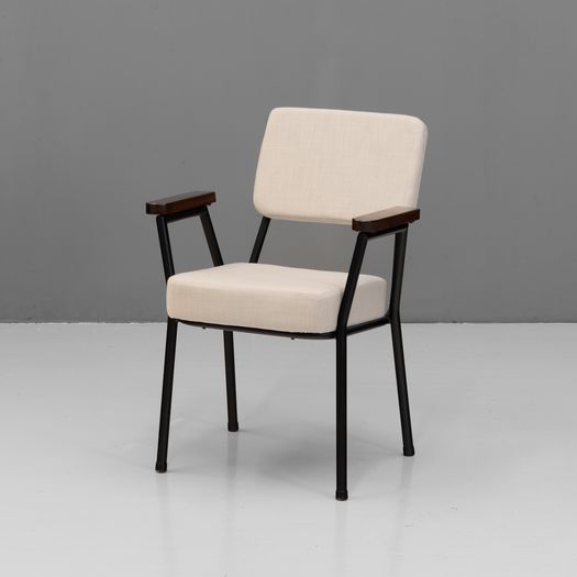 Pair of Metal Framed Chairs