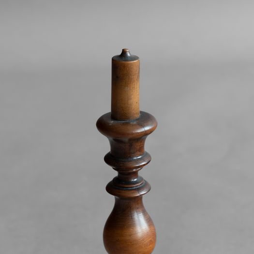 Fruitwood Candlesticks