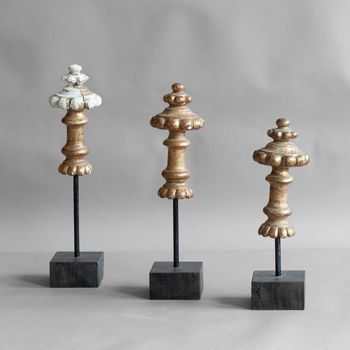 Gilded Finials