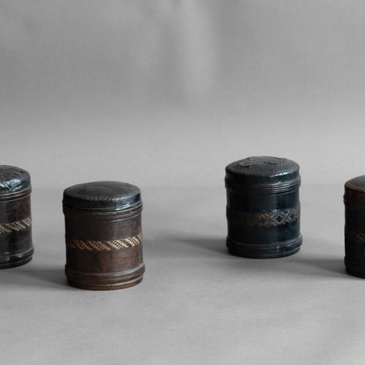 Leather Canisters