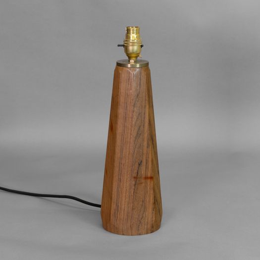 Pair of Teak Table Lamps