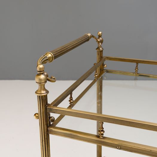 Brass Drinks Trolley