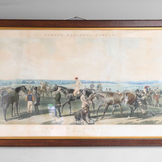 Set of Four Racing Prints