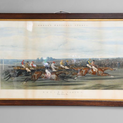 Set of Four Racing Prints