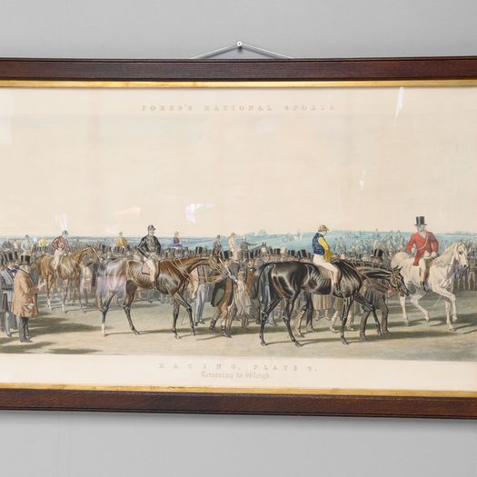 Set of Four Racing Prints