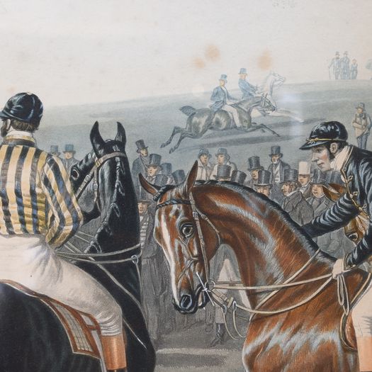 Set of Four Racing Prints