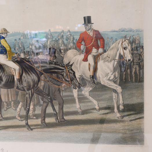 Set of Four Racing Prints