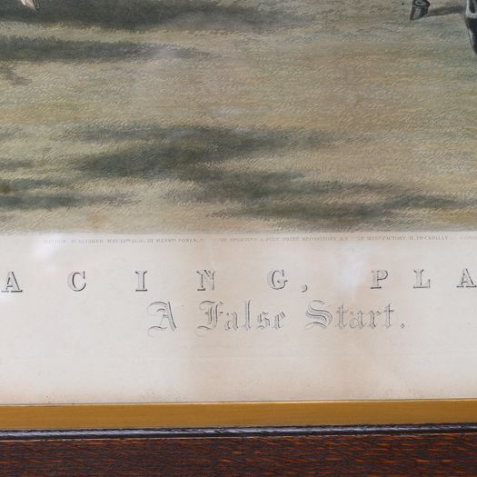 Set of Four Racing Prints