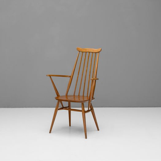Set of Six Ercol Goldsmith Dining Chairs