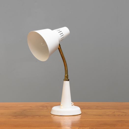 Near Pair of Swedish Mid-Century Lamps