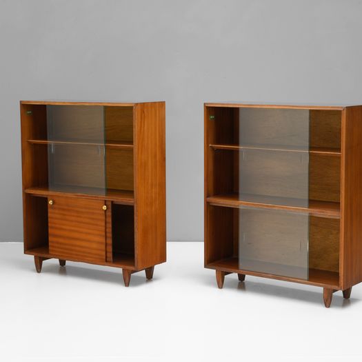 Pair of Mid-Century Cabinets
