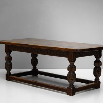 Oak Refectory Table