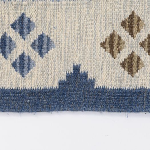 Diamond Edged Swedish Kilim