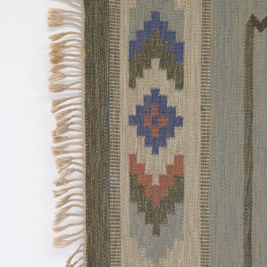Large Mid-Century Swedish Kilim