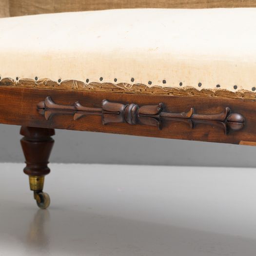 Scroll Arm Settee