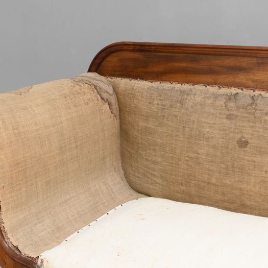 Scroll Arm Settee