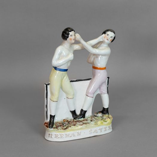 Heenan & Sayers Staffordshire Figure