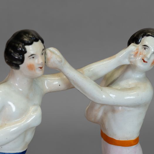 Heenan & Sayers Staffordshire Figure