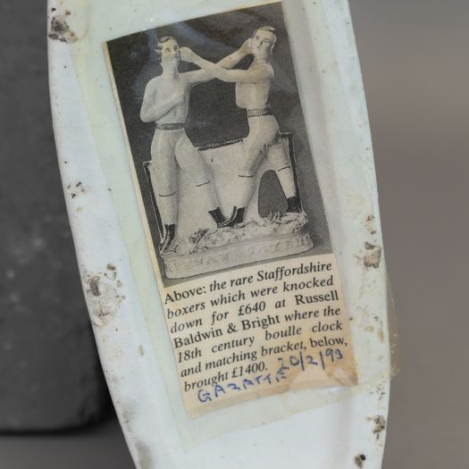 Heenan & Sayers Staffordshire Figure