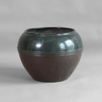 Copper and Brass Vase