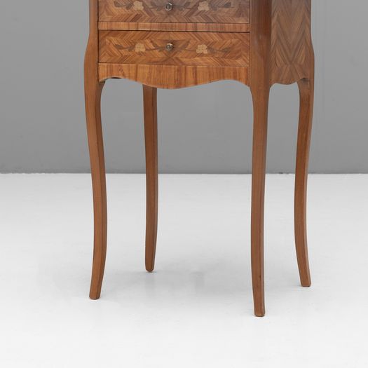 Decorative Pair of Bedside Tables