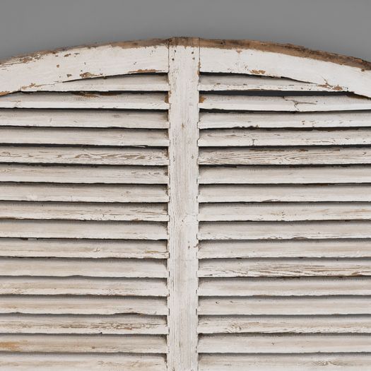 Pair of Painted Shutters