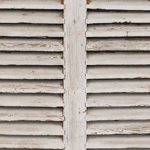 Pair of Painted Shutters