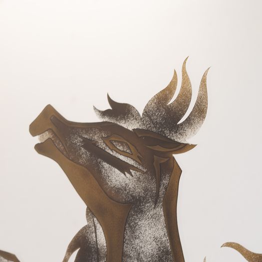 Large Decorative Frameless Mirror