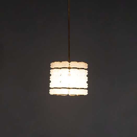 Crystal & Brass Pendant Pendant Light