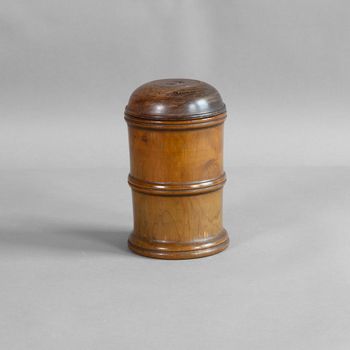 Treen String Jar