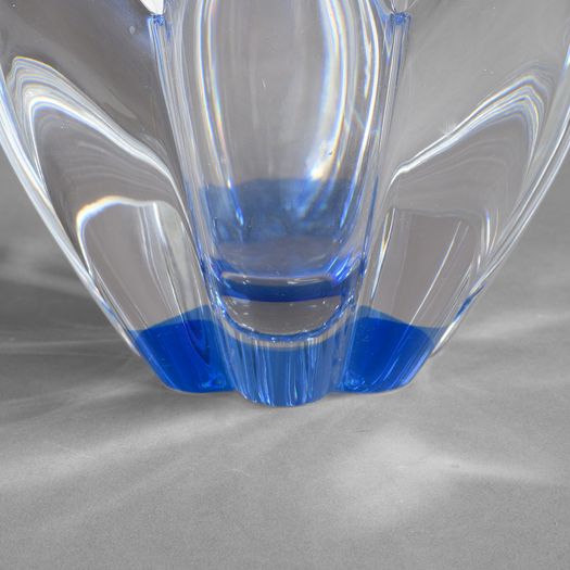 Glass Petal Bowl by Orrefors