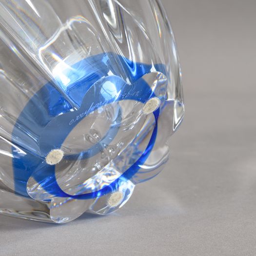 Glass Petal Bowl by Orrefors