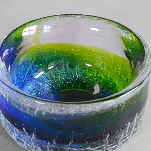 Pair Swedish Glass Vases