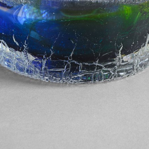 Pair Swedish Glass Vases